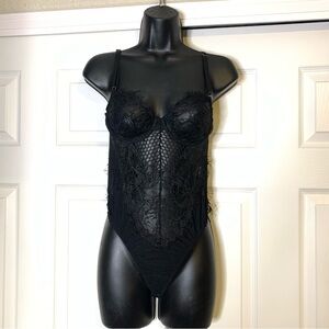 Honeybum Black Lace Bodysuit